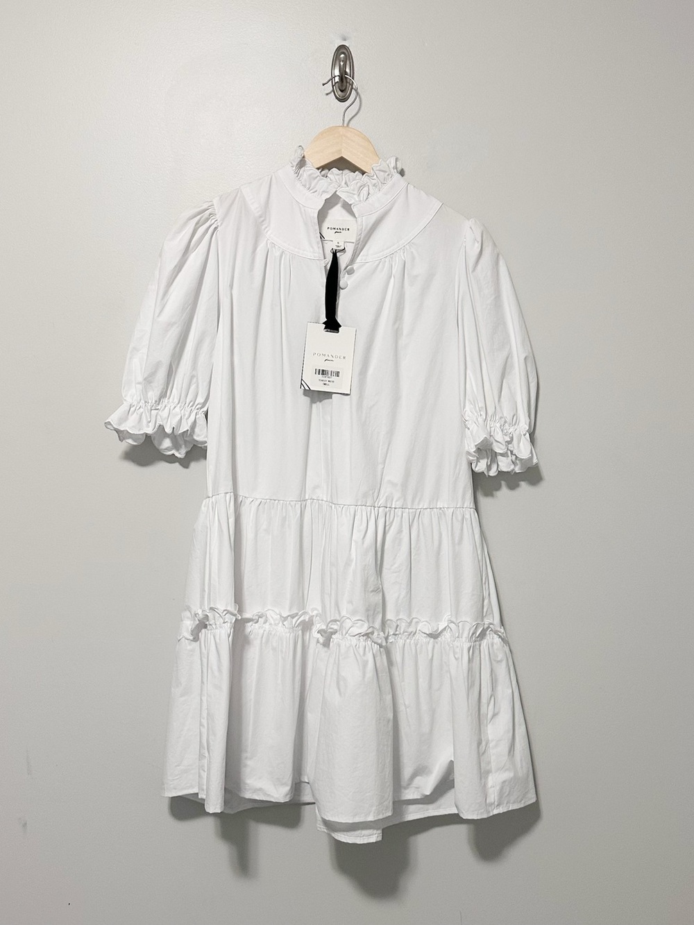 POMANDER PLACE White Selena Mini Dress - Picture 2 of 7